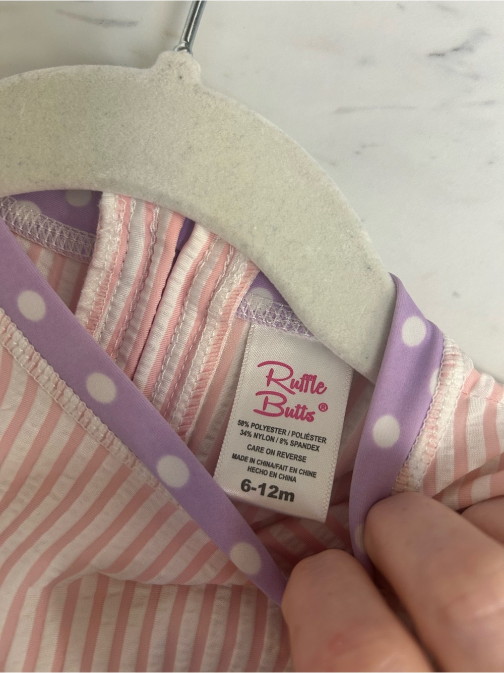 Baby Girl Rufflebutt Swimsuit - Picture 4 of 4